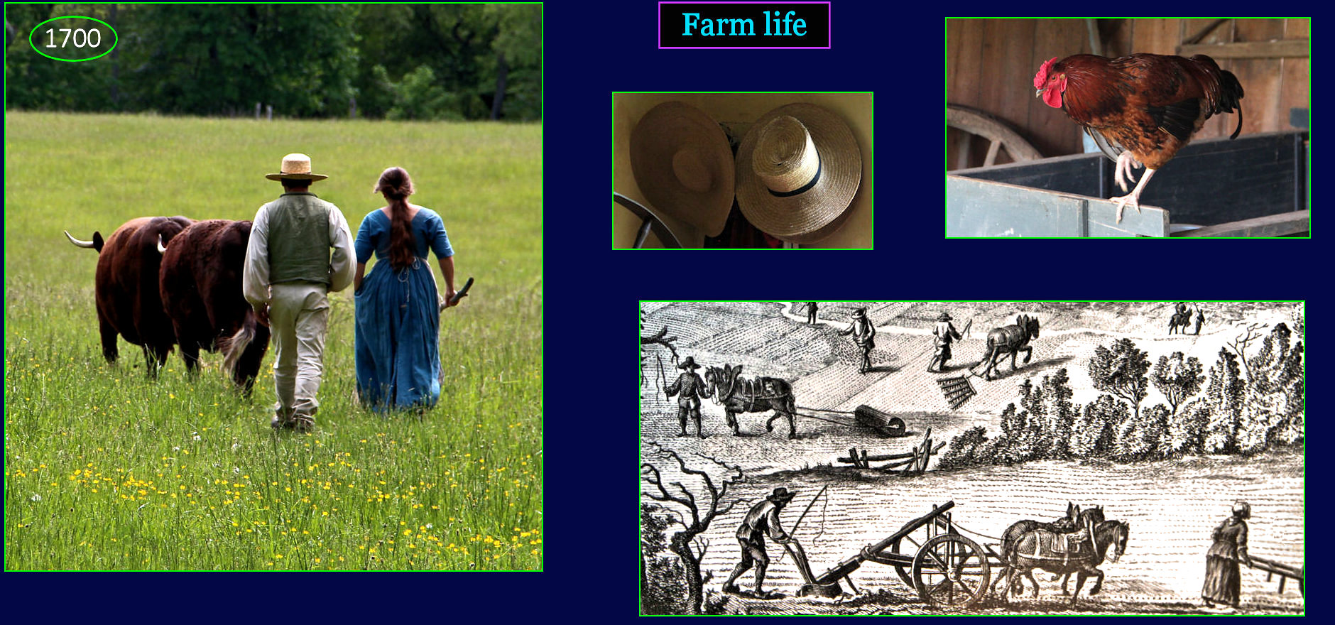 Simple life, 1700